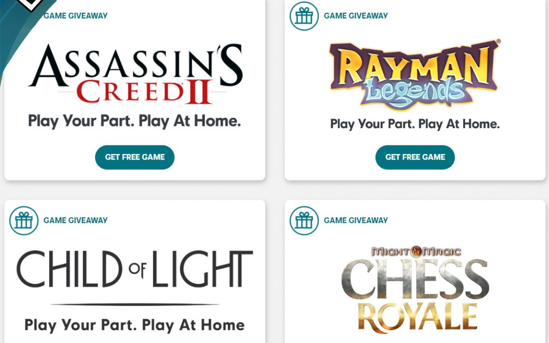 Obtén totalmente gratis Assassin’s Creed II, Rayman Legends y muchas juegos más en Uplay