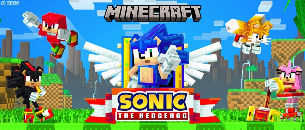 Sonic llega a Minecraft para celebrar su 30 aniversario