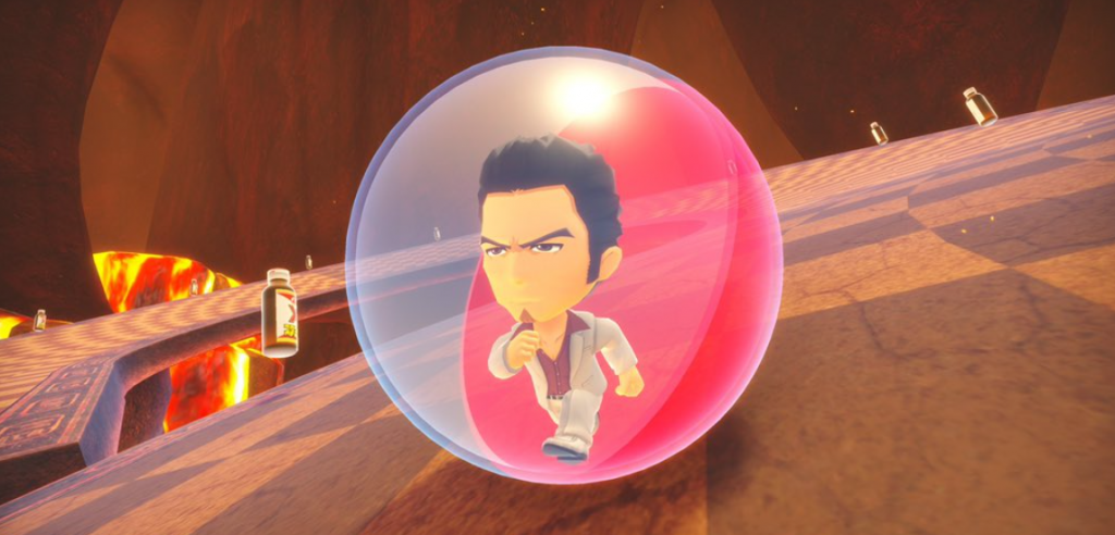 Kazuma Kiryu de Yakuza llega a Super Monkey Ball: Banana Mania