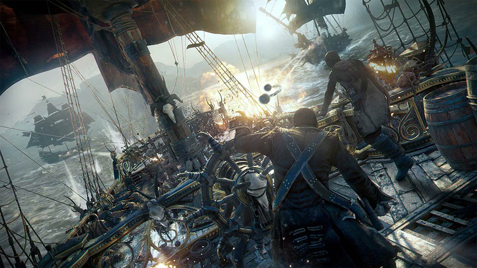 Se filtran detalles de Skull & Bones, el mundo abierto de piratas de Ubisoft