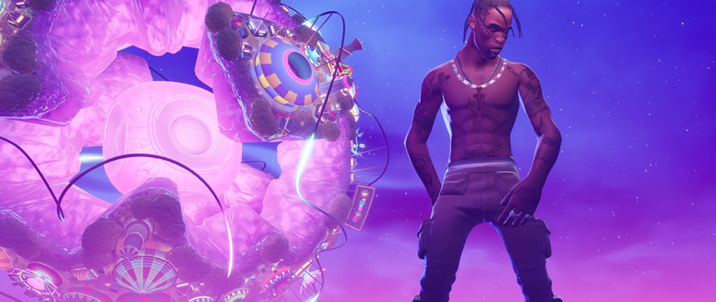 A Gazeta  Travis Scott fará shows e lançará música inédita dentro do jogo ' Fortnite