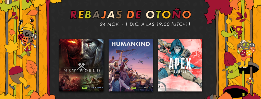 Ya comenzaron las ofertas de otoño en Steam