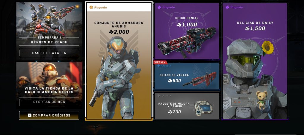 tienda de Halo Infinite