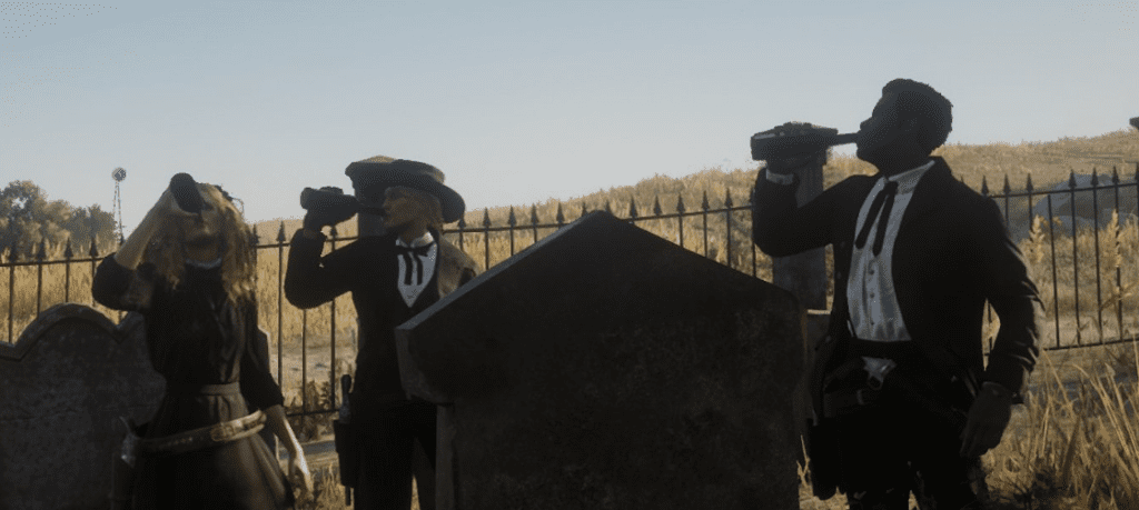 Jugadores de Red Dead Online se juntan para honrar la "muerte" del juego